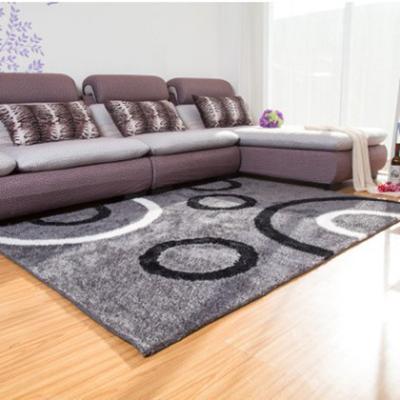 China Gray Home Shag Carpet Cheap And Good Quality Anti-Slip Silky Carpet Cover for sale