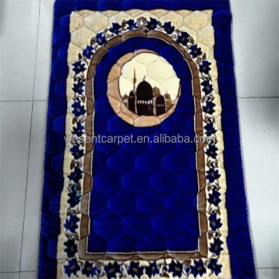 China Wholesale Soft Carpet Comfort Mosque Prayer Mat Adhesive-Protector for sale