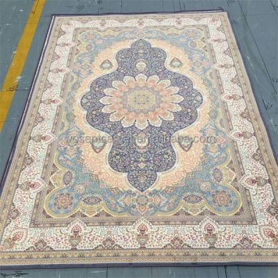 China Anti-Slip Luxury Persian Custom HD Printed Door Mat Muslim Prayer Rug for sale