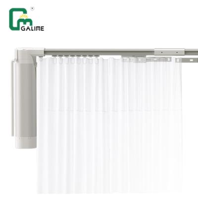 China New Product Smart Home Automatic Motorized Telescopic Curtain Track Curtain Motor Smart With Curtain Motor for sale