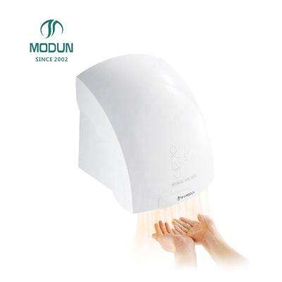 China Hotel secador de mano Modun automatic electric toilet bathroom spray hand dryer, hand dryers for sale