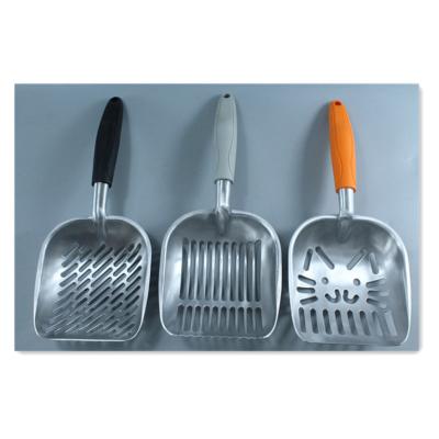 China Lunajoy Cat Shit Shovel Metal Animal Cats Cleaning Tools Shit Clean Garbage Scoop Pet Up Tools Cat Sand Shovel for sale