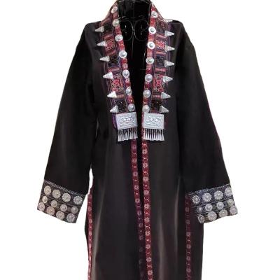 China Custom Clothing Sets Lunaric Miao Hmong Men Clothing Traditional Embroidered Miao Boy Silver Ethnic Dress for sale