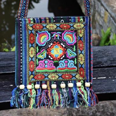 China Other Lunaric Miao Hmong Women Bags Traditional Miao Ethnic Girls Bag China Ethnic Embroidered Bags for sale