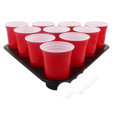 China Amazon 2021 Party Hot Sale 24pcs Beer Game Mug Set Thickened Disposable Plastic Cup for sale