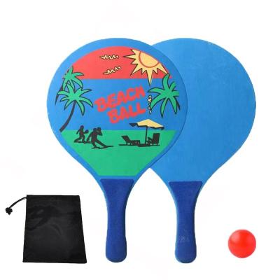 China Party Sports Beach Racket Outdoor Beach Paddle Set Beach Racket Set With Carry Bag for sale