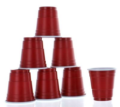 China Modern China Factory Wholesale Disposable Plastic Cup 2oz Party Game Cup for sale