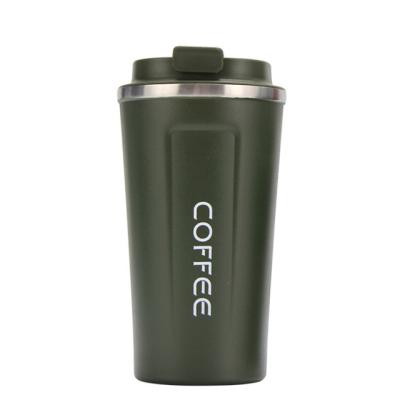 China 2020 Stainless Steel Double Tumbler Vacuum Flask Reusable Leak Proof Coffee Mug Disposable Wall Insulated Travel Mug Coffee Thermos for sale