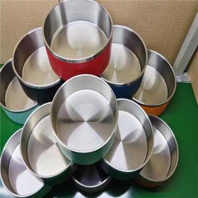 China New Design Viable Wholesale Stainless Steel Dog Bowl Stainless Steel Pet Food Bowl for sale