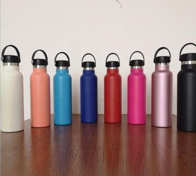 China Business BPA Free Standard 21oz Mouth Keep Hot Cold Insulated Stainless Steel Water Bottle Powder Coated With Flex Free UPS Shipping for sale