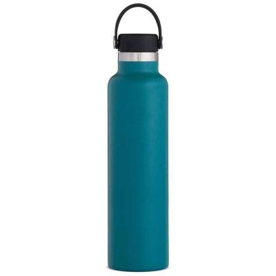 China Sustainable 21oz Stainless Steel Water Bottle, Insulated Double Walled Vacuum Thermos, Standard Wide Mouth Hydro Bottle for sale