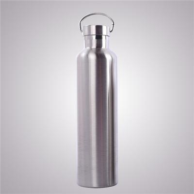 China Sustainable Hydraulic Standard Mouth Straw Lid 18oz Stainless Steel Vacuum Insulated Water Bottle Flask for sale