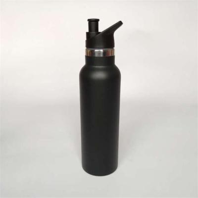 China Amazon OEM 750ML private label vacuum stainless steel sports PORTABLE hot sale custom single wall water bottle with standard mouth for sale