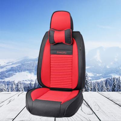 China 9 Piece Eco-Friendly Car Canvas Seat Cover Luxury Universal Leather Full Set, Health and Wellbeing Applicable to SUV for sale