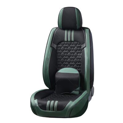 China New Design 2023 Full Set Nappa Price Waterproof Luxury Car Seat Cover Cheap Eco-friendly High Quality Leather Seat Cover for sale