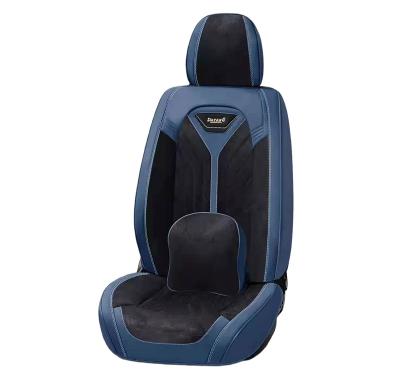 China Wholesale Universal Full Set Eco-friendly Car Seat Cover PU Leather Trim Full 9 Piece Waterproof Breathable Car Seat Protector for sale