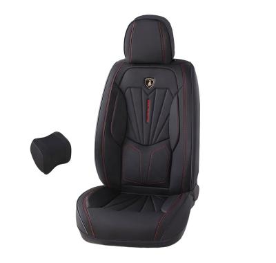 China Direct Sales Eco-Friendly Five-Seat Luxury Car Accessories Universal Car Accessories 9-Piece PU Leather Seat Cover Waterproof Breathable Comfortable for sale