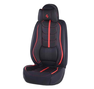 China 2023 Car Accessories 2023 Full Set PU Size Car Seat Cover 3d Designer Universal Luxury Interior Eco-friendly Brand 9 Pieces Eco-friendly for sale