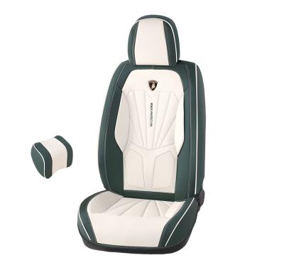 China Eco-friendly best-selling interior cushion accessories car full set protective seat cover luxury sports car leather seat cover for sale