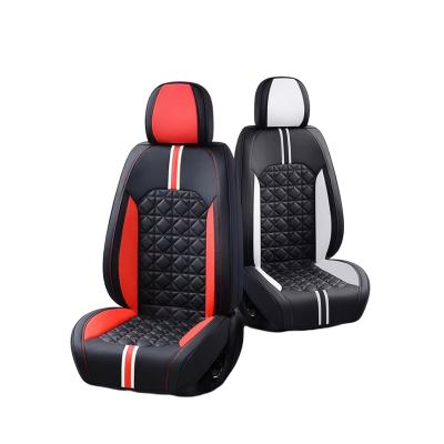 China 2023 Product Eco-friendly Car Seat Cover Full Set Nappa Leather Full Set Car Accessories Luxury Waterproof Luxury Cushion Popular High Quality Car Seat Cover for sale