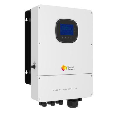 China 5kw Off Grid Power Solar Hybrid On/Off Inverter 48v Solar Inverter With MPPT Charge Controller 556*345*182mm for sale