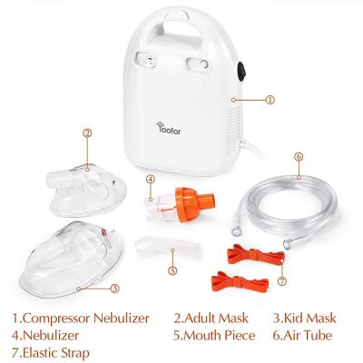 China For home use compressor nebulizer 110V 60Hz in stock with cheap price 5-6USD for sale