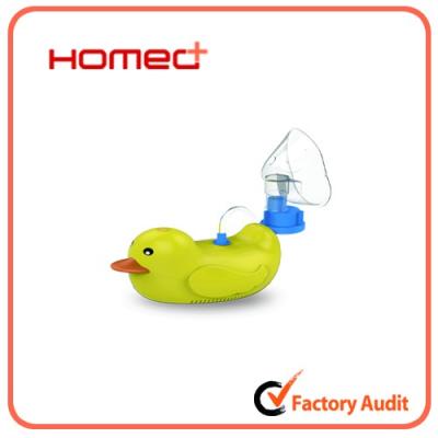 China 2018 New Design Cartoon Mini Micro Duck Tip Medical Compressor Nebulizer For Baby Hospital Use 158*100*102mm for sale