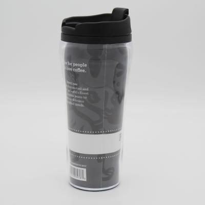 China Durable Thermos DIY Plastic Variable Insert 250ML/350ML/450ML Travel Paper Cup For Kids for sale