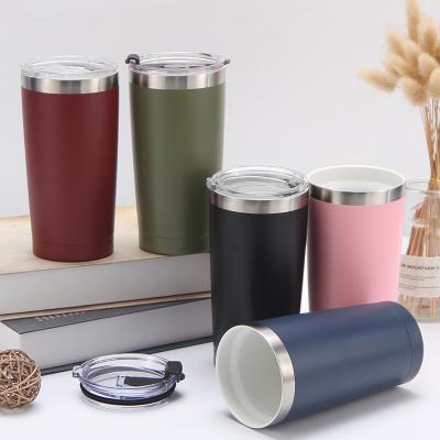 China Sustainable Double Wall 20oz Insulated Bulk Double Wall Tumbler Cup Tumbler Stainless Steel Stainless Steel 20oz for sale