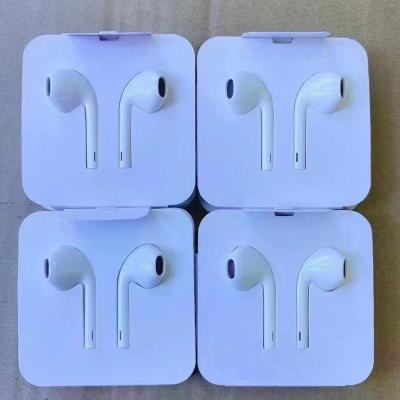 China In-ear earphone for iphone 13 12 11 pro 7 8 max 100% stereo headphone cable control original remote earphone earbuds for apple for sale