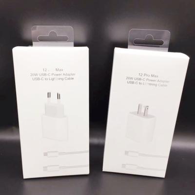 China Wholesale Original Quick Charger QC3.0 Cable Type C 18W 20W USA EU Wall Charger Plug Palladium USB-C Power Adapter For iPhone 12 pro 11 Max for sale