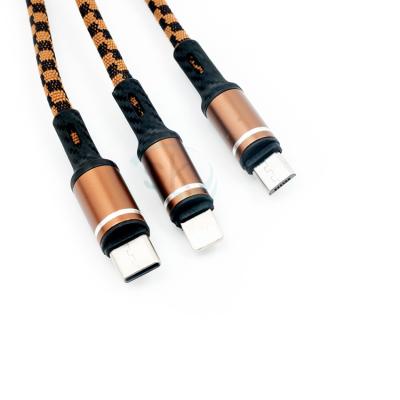 China Popular New Product MP3/MP4 Player 3 In 1 Multi-Fuction Charging Cable For Iphone And Android for sale