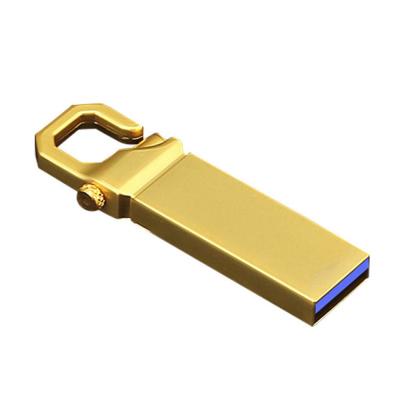 China Metal hook buckle usb flash drive 16g factory sale metal u disk 32g direct gift business customization for sale