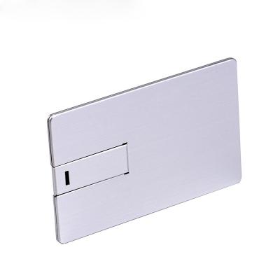 China Customiza wholesale usb drive metal card maker metal card usb drive 4g8g16g32g business card reader usb drive credit card drive instant instant drive USB for sale