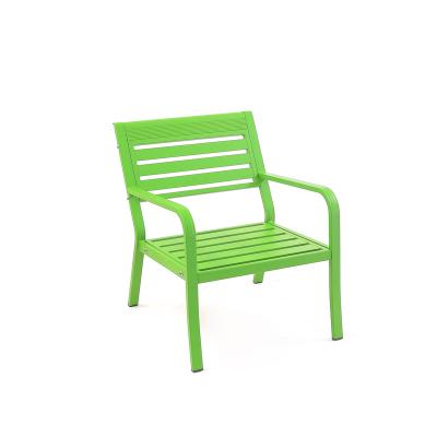 China Full Cavity Balcony Green Garden White Blue Red Aluminum Aluminum Lounge Chair for sale