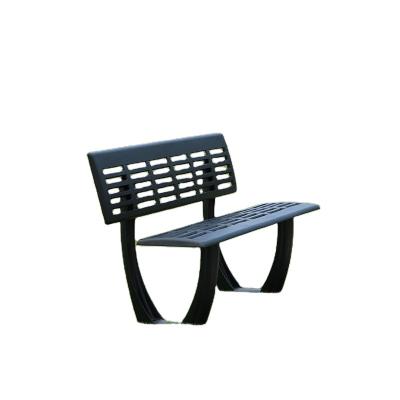 China Water Proof Cast Aluminum Material Shopping Mall Street Park Amusement Park Chair for sale