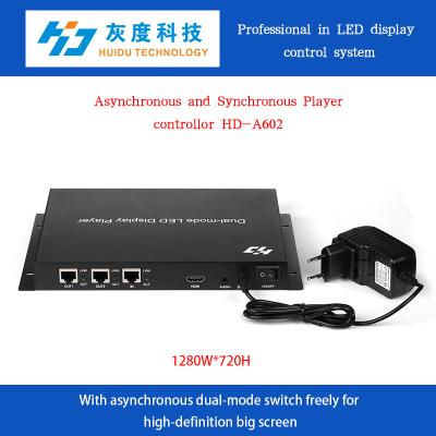 China HD-A603 large online&offline rgb indoor outdoor display controller advertising led screen for sale