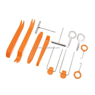 China 12 PCS Plastic Stereo Portable Car Door Clip Panel Trim Dash Audio Tool Radio Removal Repair Tool Kits for sale