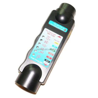 China 12 V Electronic Towing Trailer 7 Pin Plug Diagnostic Tool Socket Connection Tester For Caravan for sale