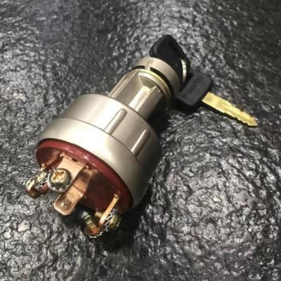 China High quality factory price OE#08086-10000 6P ignition starter switch for KOMATSU PC200-1/2/3/5 OEM standard for sale