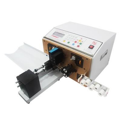 China Coputerized Double AIO Automatic Machine Stripping Cable Twisting Slitter Wire Stripping Machine for sale