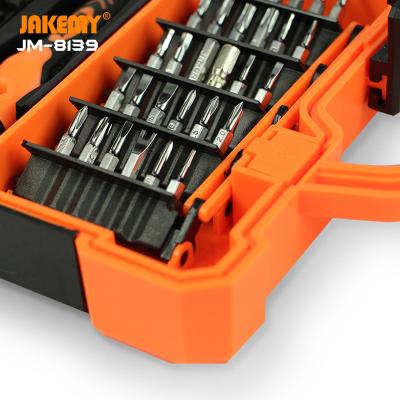 China JAKEMY JM-8139 Driver Household Hand Tool Multifunctional Portable Multifunctional Screwdriver Tool Box Set for Electronic DIY Repair for sale