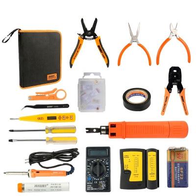 China Wholesale Electric Tool Kit Soldering Iron Kit CR-V Electricians Network DIY Screwdriver Repair Tool Kit JM-P15 for sale