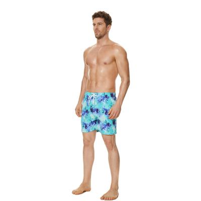 China Unique Blue Wholesale Men's Quality Summer Beach Casual Shorts Guaranteed QUICK DRY Swim for sale