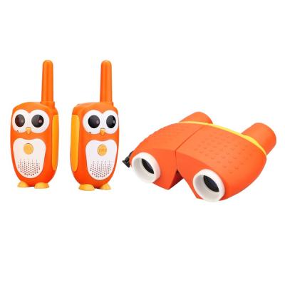 China Children Retevis RT30 RT30 Walkie Talkie and FRS Binoculars Free Kid Toys Set Children Toys Set CPC Orange License Owl Certificate for sale