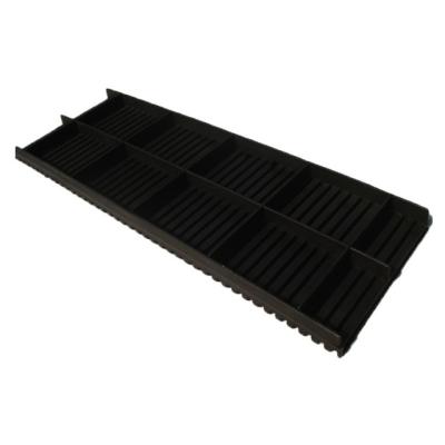 China Esd Protection Ready To Board Plastic ESD PCB Circulation Rack Anti-Static Shelf Storage Turnover Holder 42 Slot for sale