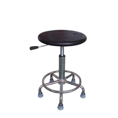 China (Size) HJ-1842220 Adjustable Wholesale PU Foam ESD Round Chairs for sale