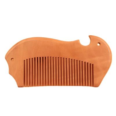 China Home Hot Sale Cheap Logo Wooden Fish Comb Custom Hair Combs for sale