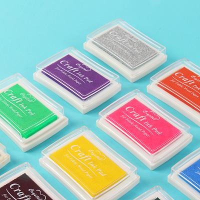 China Children's toy baby ink stamp pad craft ink pad for diy stamp ink pad for sale