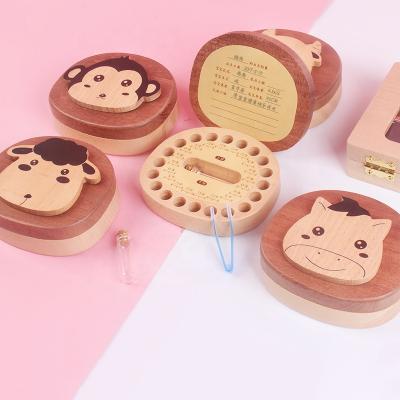 China China factory sale cheap baby keepsake trinket box birthday tooth wooden box for sale